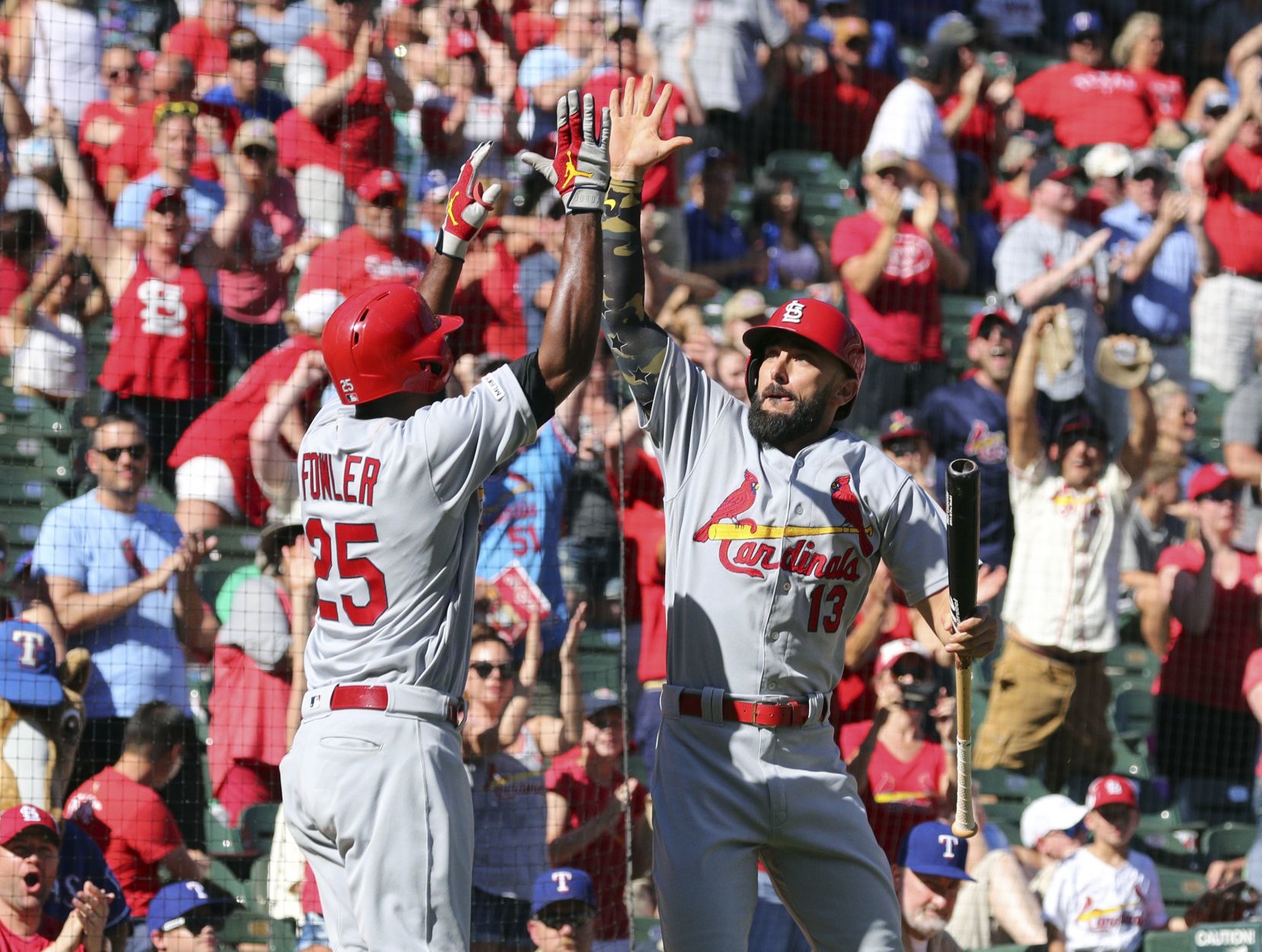 Cardinals Rangers Baseball